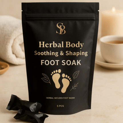 Scar Belle Foot Bath Soak Salt Pack (Detox & Soften)